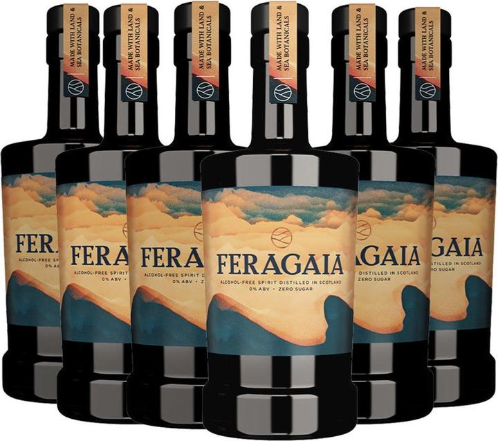 Actual product image Feragaia The alcohol-free spirit of wild earth (6 x 50 cl)