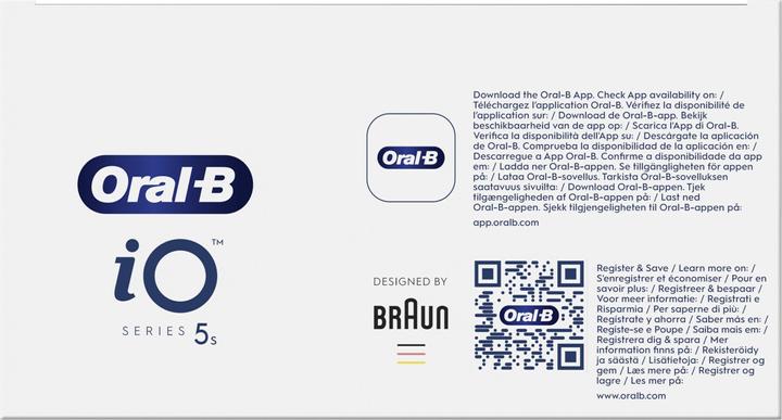 Energie-Label Oral-B iO5s Quite White (Oszillierende Zahnbürste)
