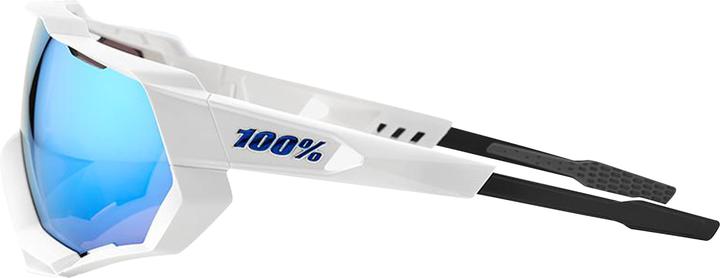 Produktbild 100% Brille Speetrap Matte (Matte White, HiPer blue)