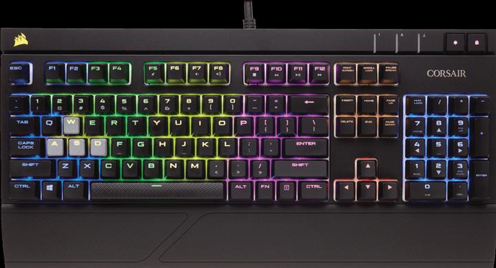 Actual product image Corsair Gaming STRAFE RGB SILENT (CH, Cable)