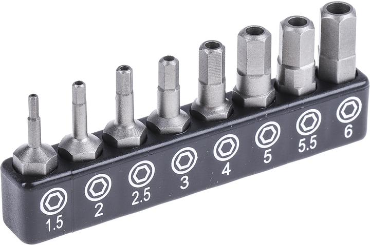 Image du produit Rs Pro Jeu d'embouts hexagonaux inviolables pour outils électriques (25mm)