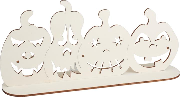 Actual product image VBS Wooden pumpkins, lightable