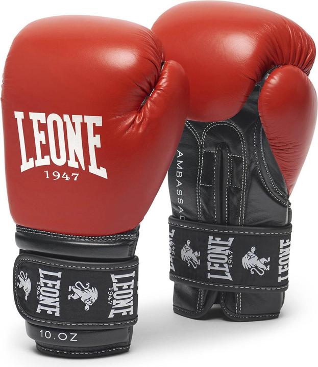 Produktbild Leone Boxhandschuhe Ambassador Rot GN207 (16 OZ)