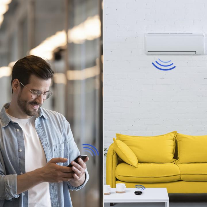 Actual product image Hama Smarte WLAN-Universal-Fernbedienung, Infrarot, für Sprach-/App-Steuerung (Universal remote control, Infrared, Wi-Fi)