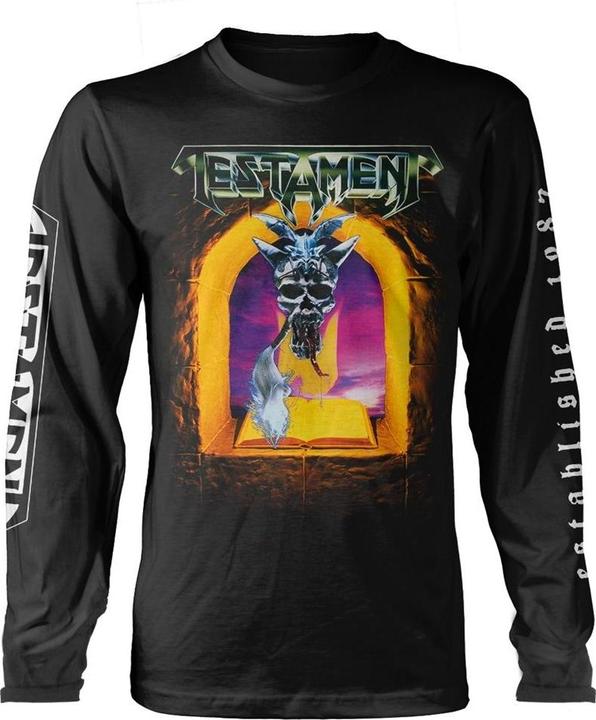 Actual product image Testament Unisex Adult The Legacy Long-Sleeved T-Shirt (M)