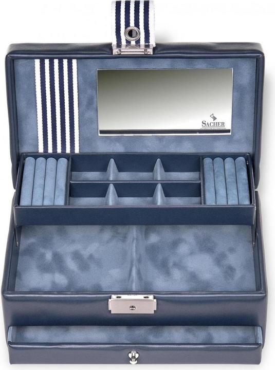 Actual product image Sacher 34.509.294008 - Jewellery box Helen young navy