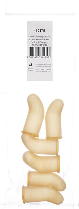 Immagine prodotto Sanor Däumling Latex Grösse 2 (2)
