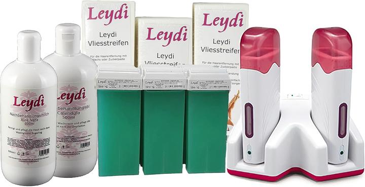Produktbild Leydi Doppel-Wachspatronenset Azulen für Haarentfernung (500 ml)