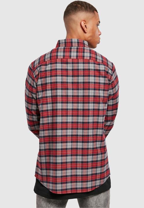 Actual product image Urban Classics Plaid Cotton Shirt - 15279 (L)