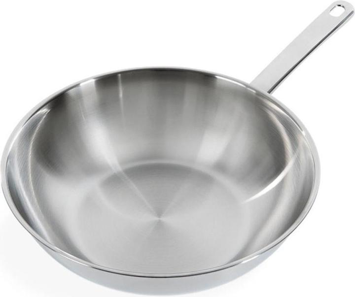 BK Bright SS (28 cm, Wok, Stainless steel)