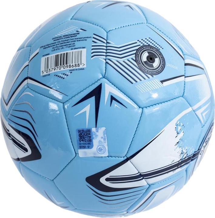 Produktbild Manchester City FC Trainingsball Turbine Muster