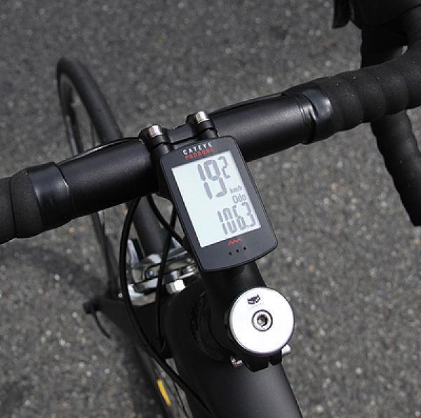 Actual product image CatEye fietscomputer Padrone+ PA110W zwart