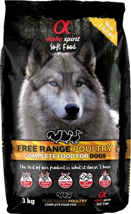 Actual product image Alpha Spirit Semi-moist poultry, 3 kg (3000 g)