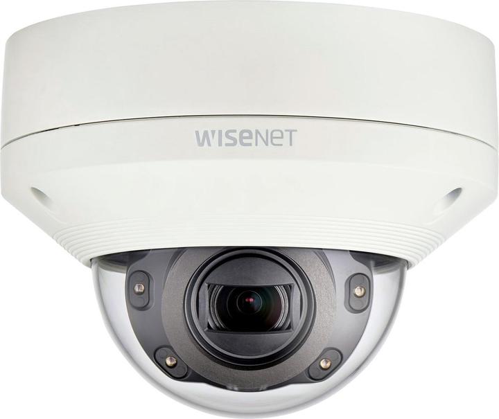 Actual product image Hanwha XNV-6080R/RW Dome camera out. 2MP PoE IR IP66/67 IK10