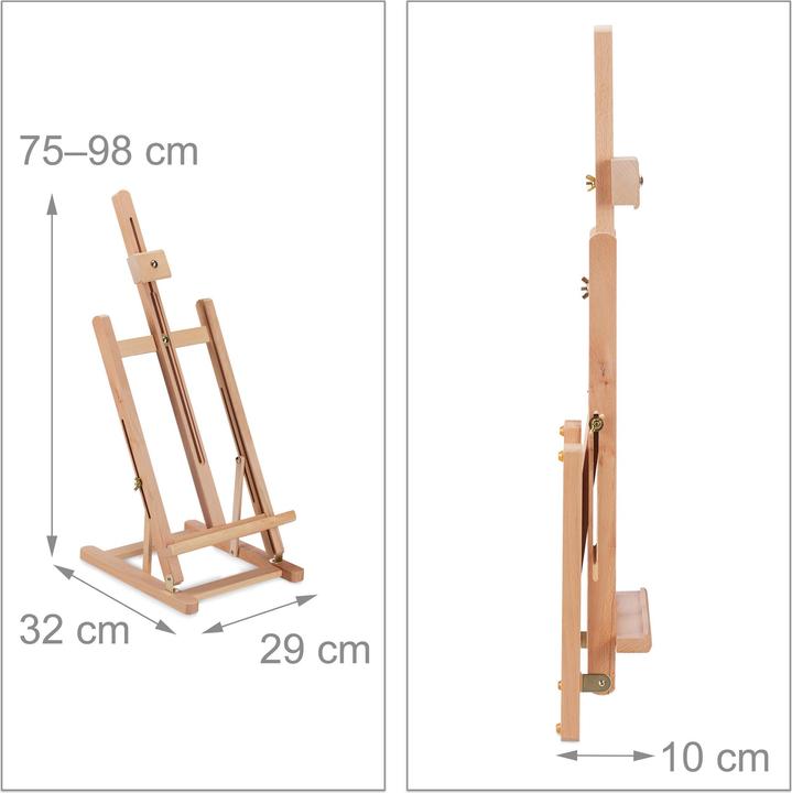 Actual product image Relaxdays Table easel