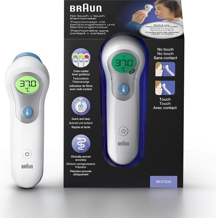 Immagine prodotto Braun BNT 300 No Touch (Senza contatto, Fronte)