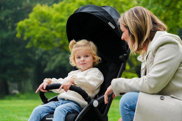 Produktbild Hamilton by yoop Kinderwagen XL Dunkelgrau