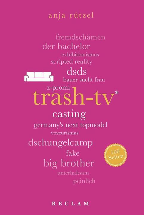 Produktbild Trash-TV. 100 Seiten (Deutsch, Anja Rützel, 2017)