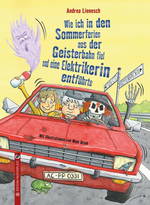 Actual product image Wie ich in den Sommerferien aus der Geisterbahn fiel und eine Elektrikerin entführte (German, Lienesch, Andrea, 2021)