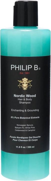 Immagine prodotto Philip B. Nordic Wood - Shampoo per capelli e corpo (350 ml, Shampoo liquido)