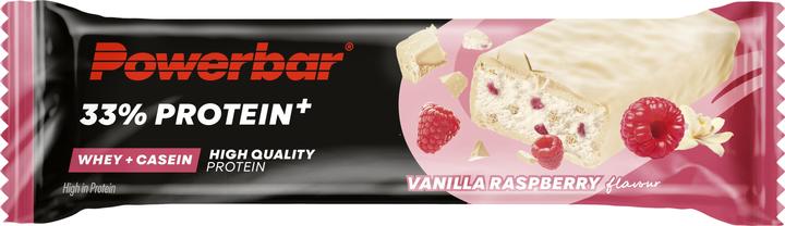 Actual product image Powerbar Protein Plus 33% (Vanilla, Raspberry, 10 pcs., 900 g)
