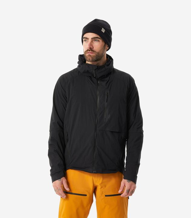 Wedze Unterziehjacke Herren leicht atmungsaktiv - Warm Wilder 900 schwarz