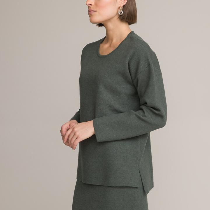 Actual product image Anne Weyburn Milanese knit jumper (42)