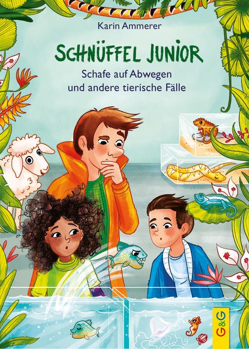 Actual product image Schnüffel Junior - Schafe auf Abwegen und andere tierische Fälle (German, Anna-Lena cooler, Karin Ammerer, 2022)