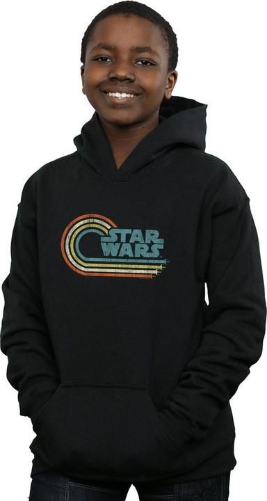 Image du produit Star Wars - Sweat à capuche RETRO WAVE LOGO - Garçon (128)