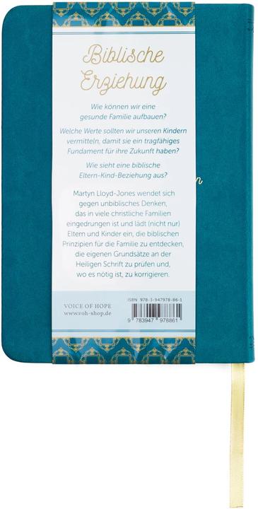 Actual product image Biblische Erziehung (German, David Martyn Lloyd-Jones, 2024)