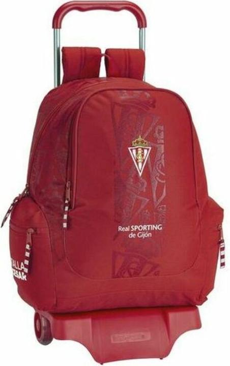 Produktbild Real Sporting de Gijón Schulrucksack mit Rädern 905 Rot (17 l)
