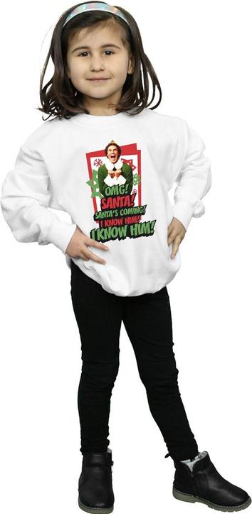 Immagine prodotto Elf OMG Santa Felpa Ragazze (152, 158)