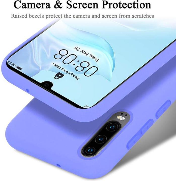 Immagine prodotto Cadorabo Copertura della cassa del silicone liquido TPU (Huawei P30)