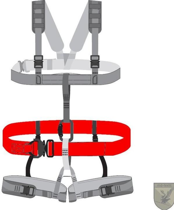Produktbild MD Jed Belt MGS inkl. Versteifung (EN358 Zertifiziert) Steingrau Oliv G3 90cm-100cm (90, 95, 100)