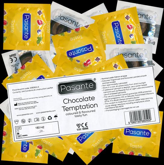Image du produit Pasante Temptations au chocolat (144 pcs)