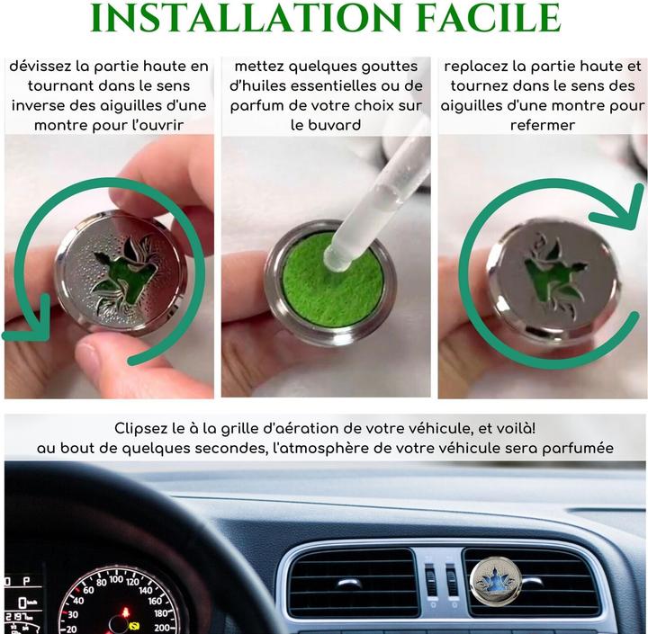 Produktbild Zen Arôme Auto Duft Lufterfrischer Duftbaum Clip No.31 Diffusor für Ätherisches ÖL, Parfum