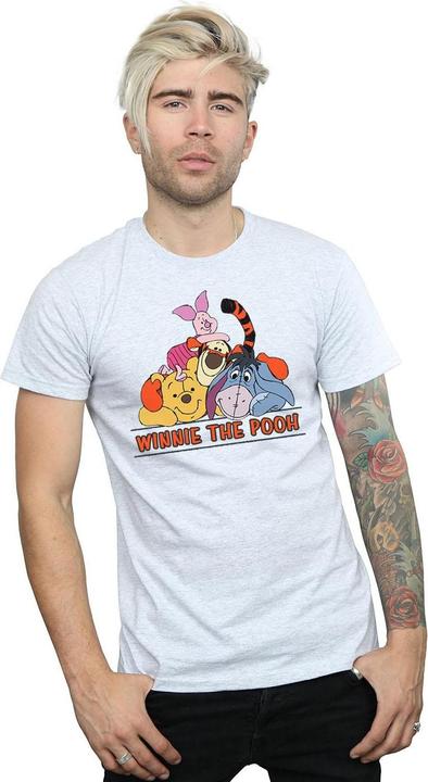 Immagine prodotto Disney Winnie The Pooh Group Maglietta Uomo (M)