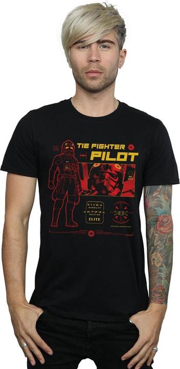 Immagine prodotto Star Wars Tie Fighter Pilot Maglietta Uomo (5XL)