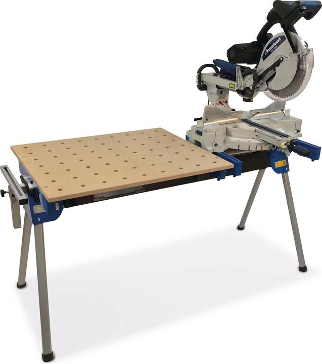 Actual product image Holzkraft Pegboard MDF wood panel, hole diameter 20 mm, workbench panel