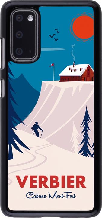 Actual product image PhoneLook Cover Verbier Cabane Mont-Fort (Samsung Galaxy S20)