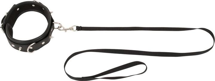 Actual product image Bad Kitty Neck cuff with leash