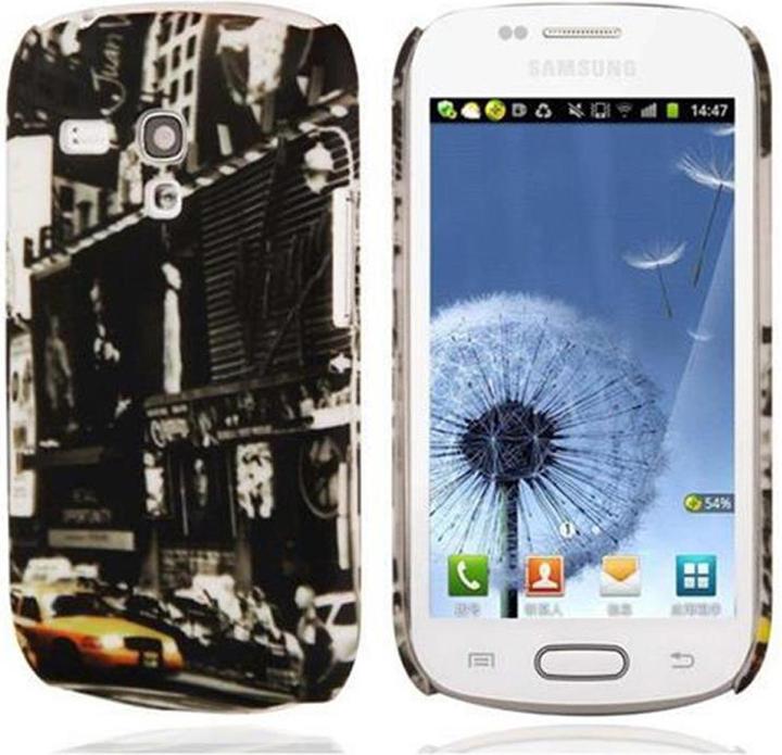 Image du produit Cadorabo Couverture rigide avec impression Cover (Samsung Galaxy S3 Mini)