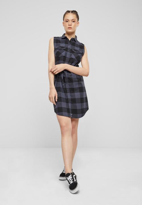 Actual product image Brandit Ladies Gracey Longshirt Top Size XXL Colour Black/Grey (XXL)