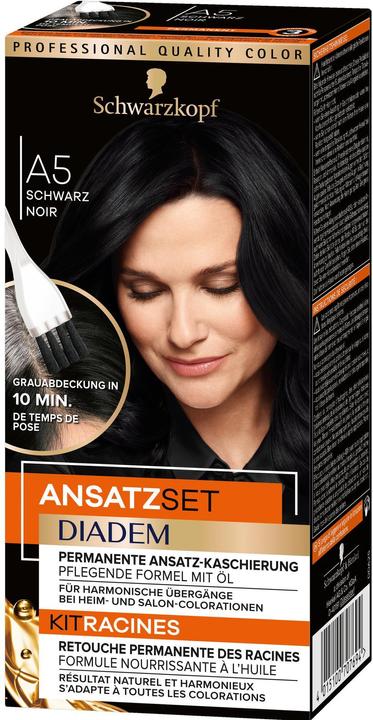 Actual product image Schwarzkopf Ansatzset Diadem (R5 Black)