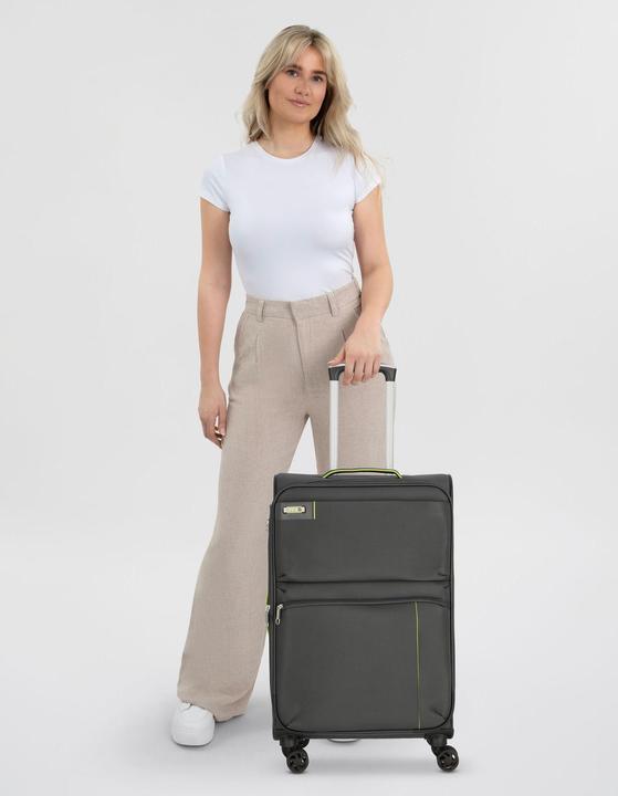 Produktbild D&N Travel Line 6700 2-Rollen Trolley 60 cm (44 l, M (50 - 90l))