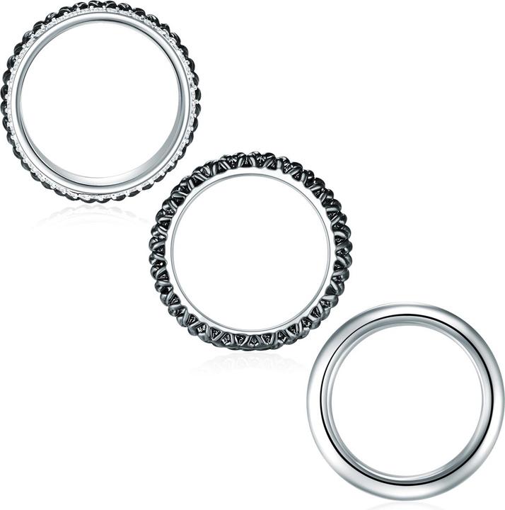 Image du produit Lulu & Jane Alliage métallique pour femme orné de cristaux Swarovski® argent - 29683 (54)