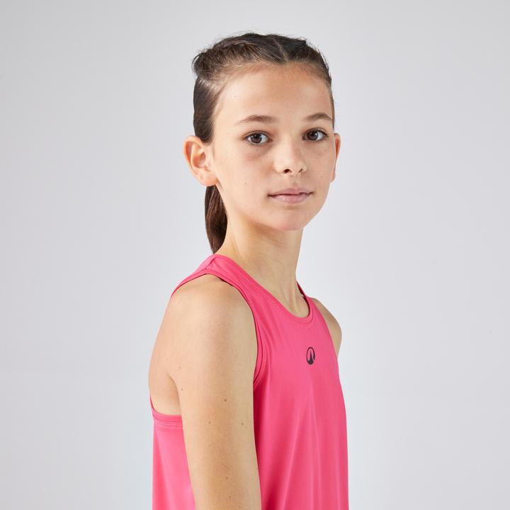 Produktbild Artengo Mädchen Tennistop Rundhals - TTK Dry Mädchen rosa (10, 11, 12)