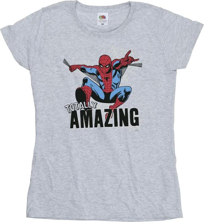 Actual product image Womens/Ladies Spider-Man Amazing Cotton T-Shirt (M)