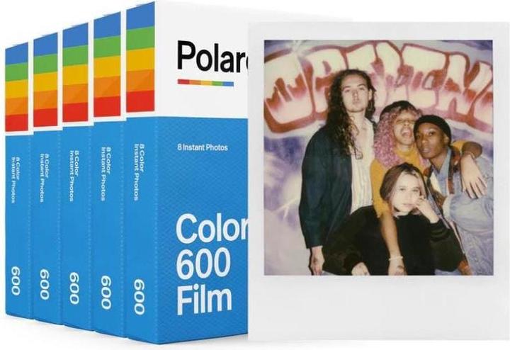 Produktbild Polaroid Color Film 600, 5x8 Multipack (Polaroid 600)