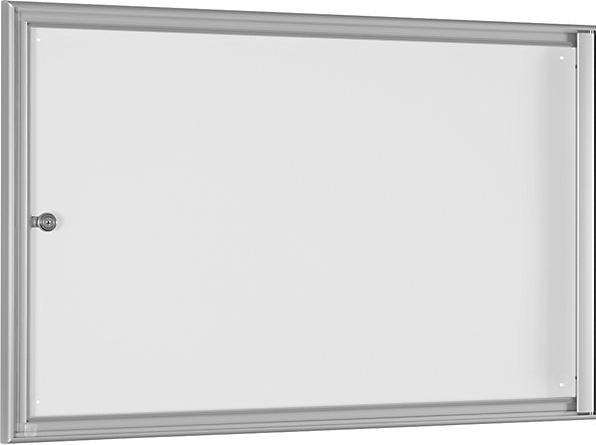 Image du produit kaiserkraft Vitrine d'affichage pour l'intérieur (Tableau magnétique, 76 x 50 cm)